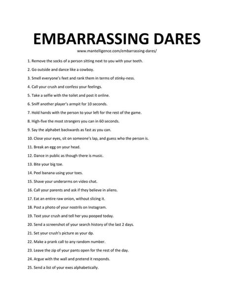 bad truth or dare questions|72 Really Embarrassing Dares for Friends (Over Text,。